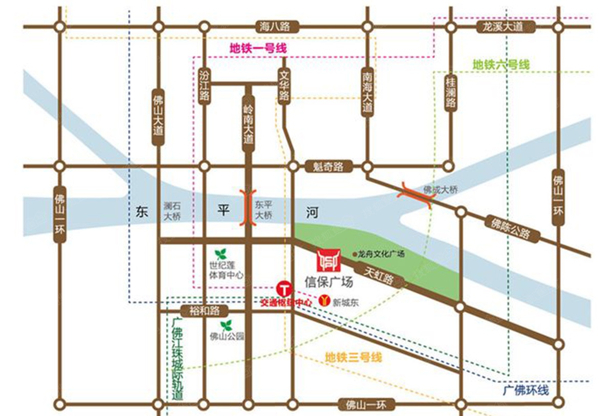 [信保广场]东平新城甲级临江写字楼13000元/㎡起