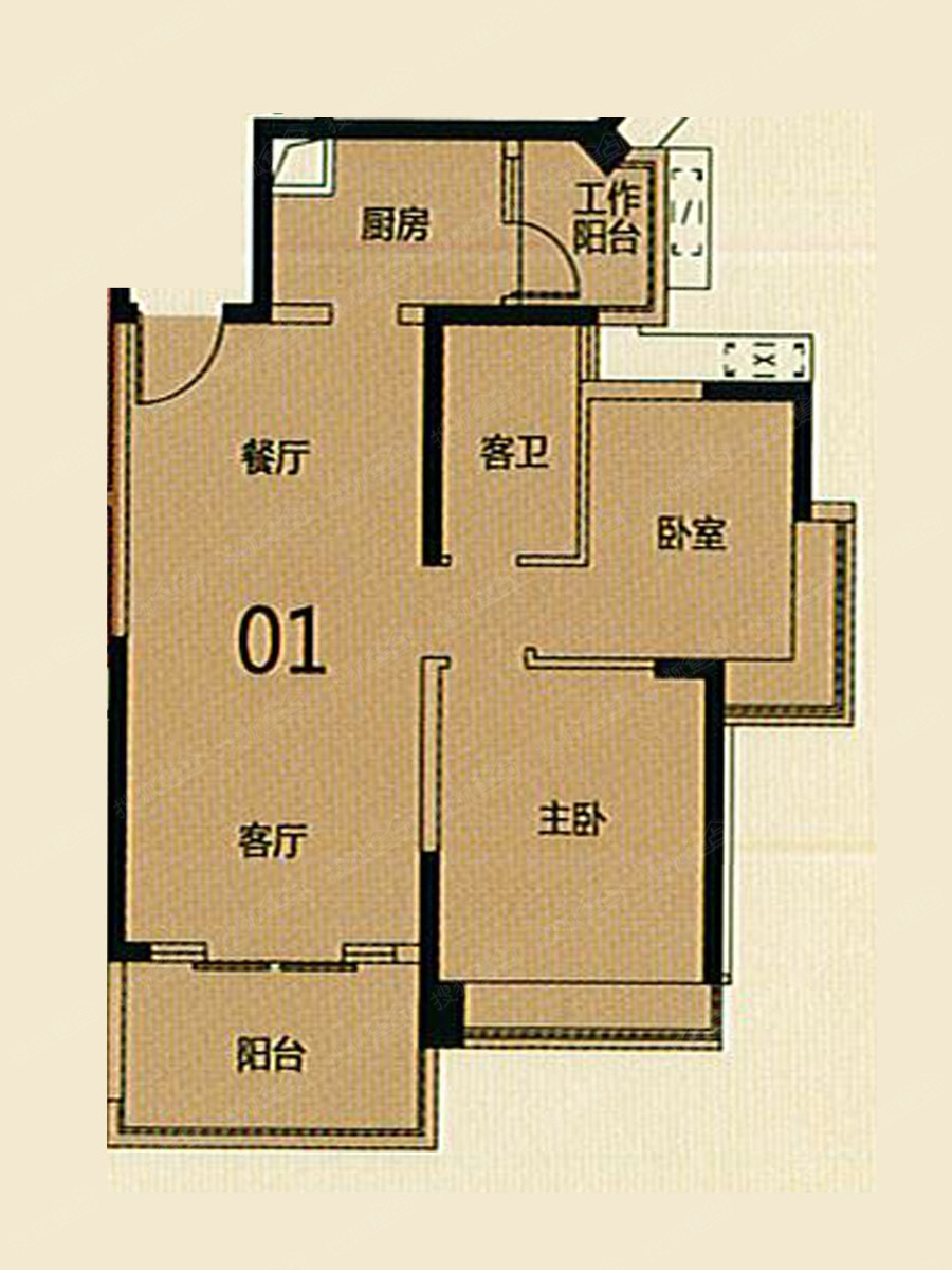 御华园居室20栋-1-7层-701-新房房源-广州搜狐焦点网