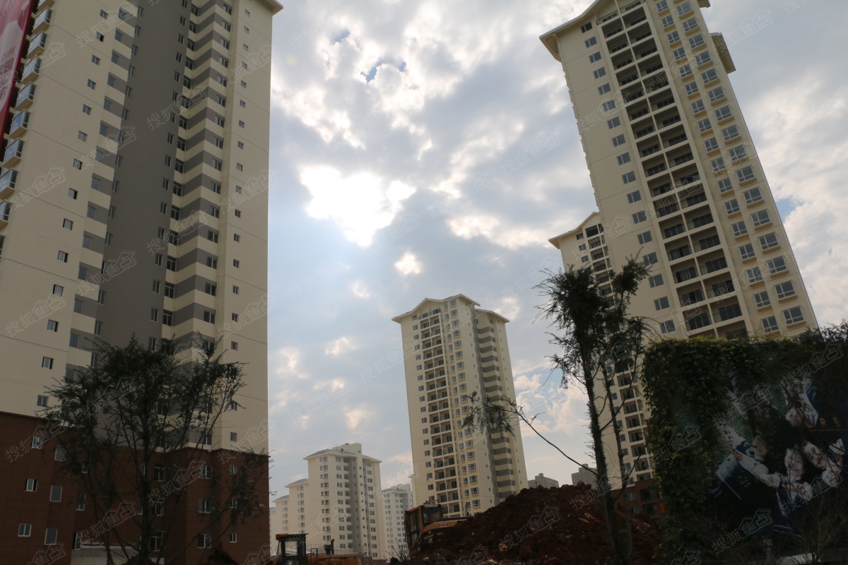 建工新城二期建礼家园已基本完工(2017年2月