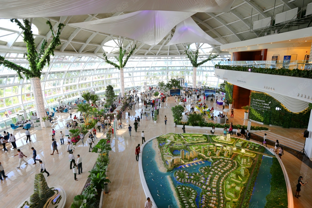 碧桂园·森林城市实景图-营销中心俯视图