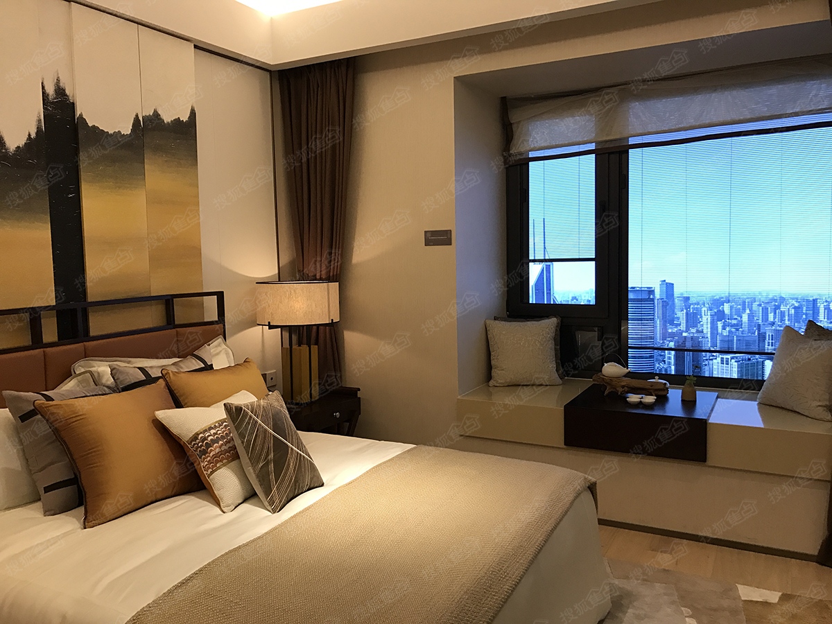 UNICITY万科天空之城89平2房样板间-卧室-上海