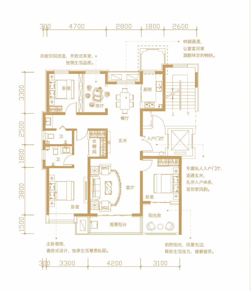 云杉溪谷四居室洋房-d_云杉溪谷户型图-石家庄搜狐