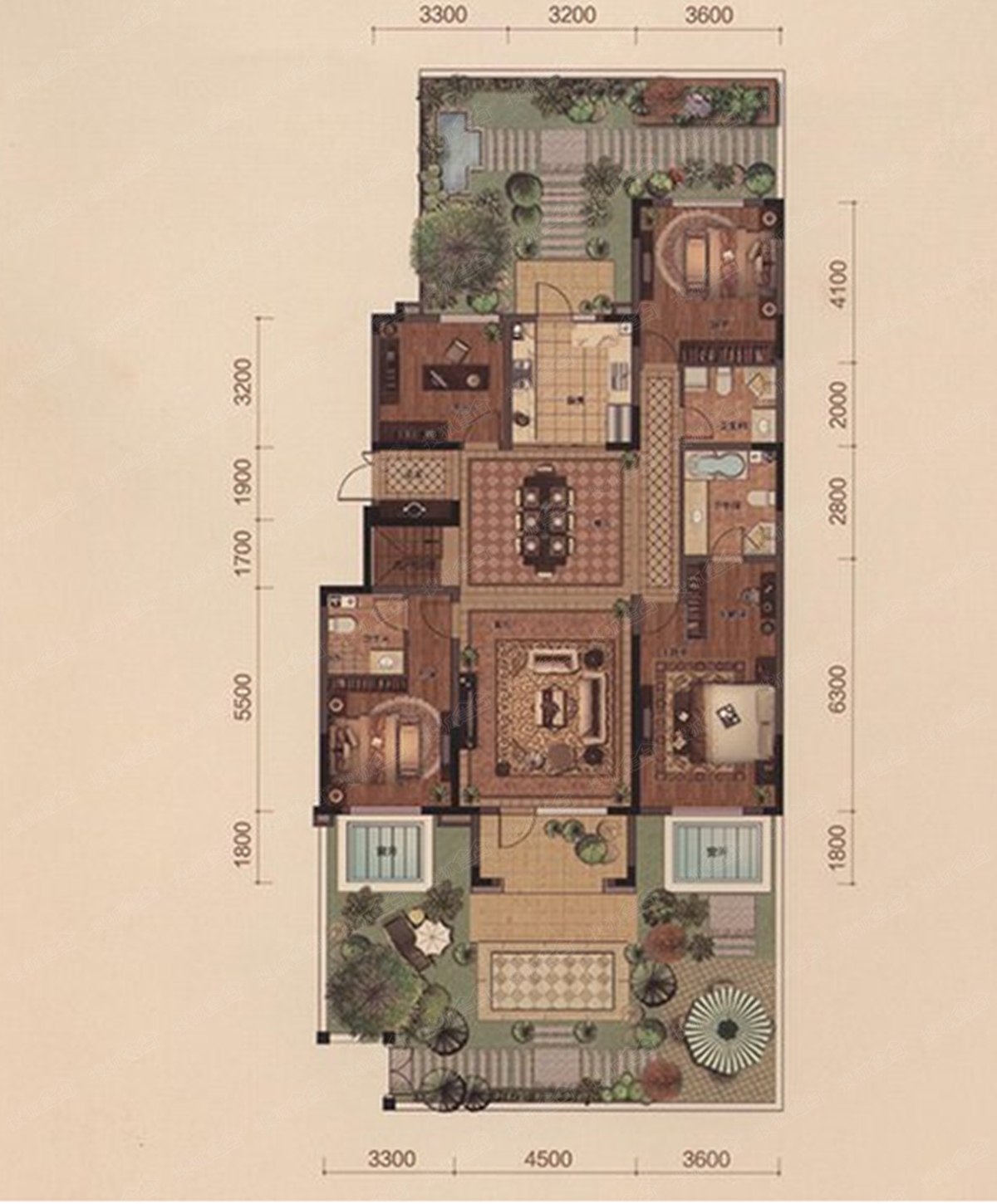 金地名悦四居室b1_金地名悦户型图-沈阳搜狐焦点网