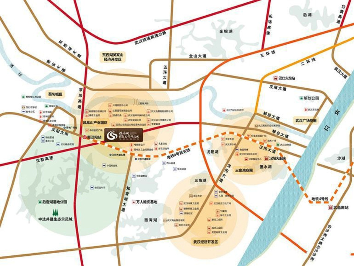 武汉市各区地图矢量图片_生物静物_设计元素-图行天下素材网