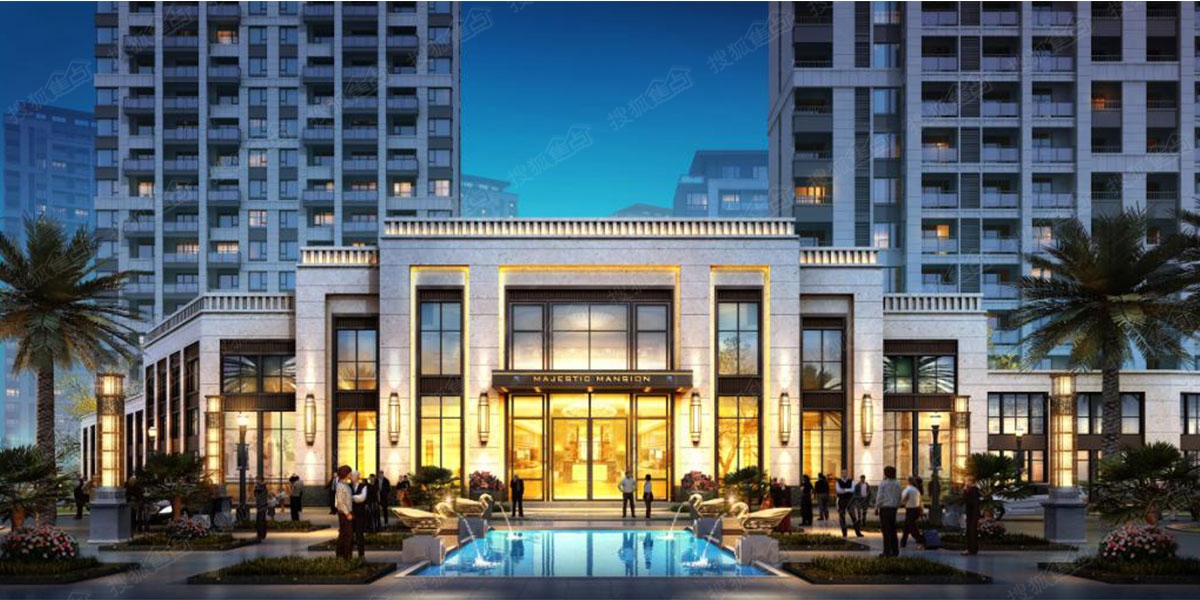 中梁首府壹号楼盘效果图