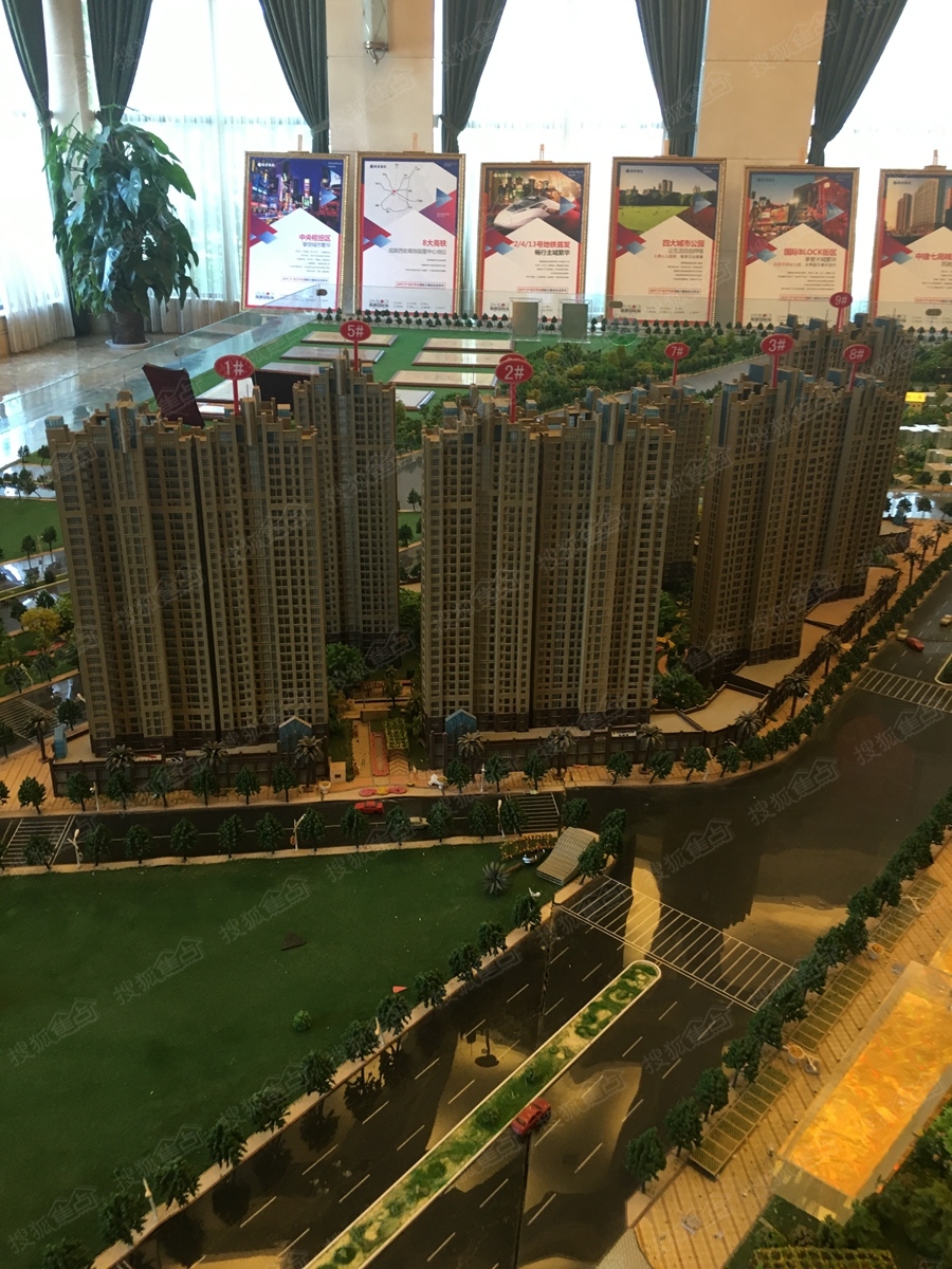隆源国际城实景图-沙盘-西安搜狐焦点网